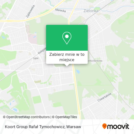 Mapa Koort Group Rafał Tymochowicz