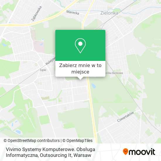 Mapa Vivimo Systemy Komputerowe. Obsługa Informatyczna, Outsourcing It