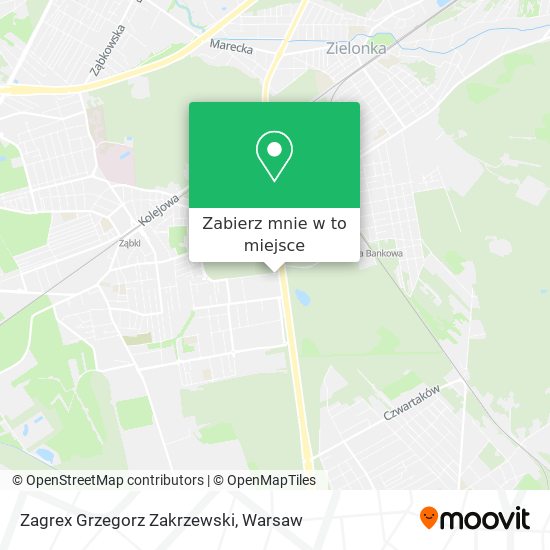 Mapa Zagrex Grzegorz Zakrzewski