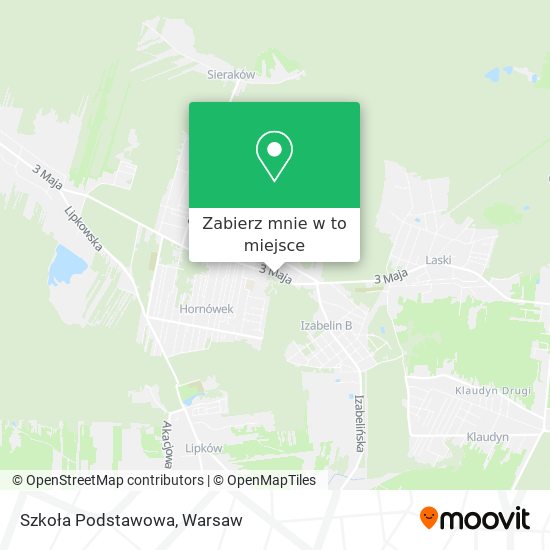 Mapa Szkoła Podstawowa