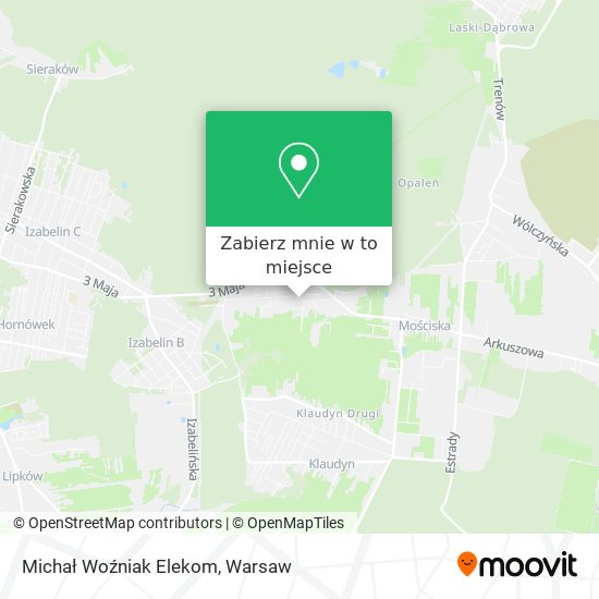 Mapa Michał Woźniak Elekom