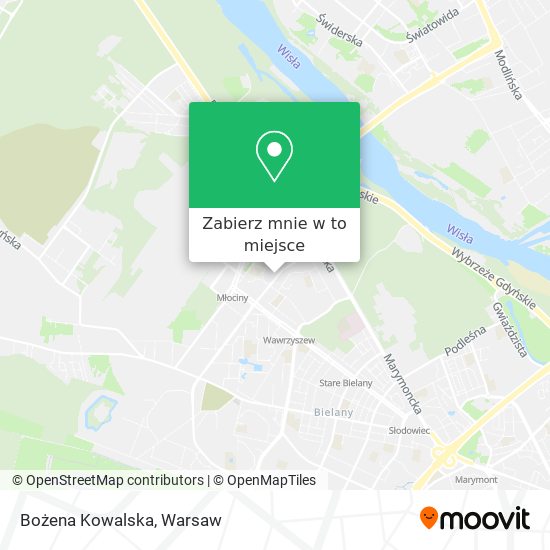 Mapa Bożena Kowalska