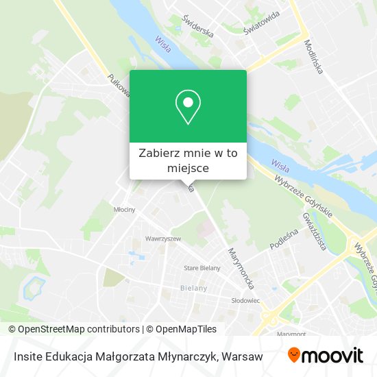 Mapa Insite Edukacja Małgorzata Młynarczyk