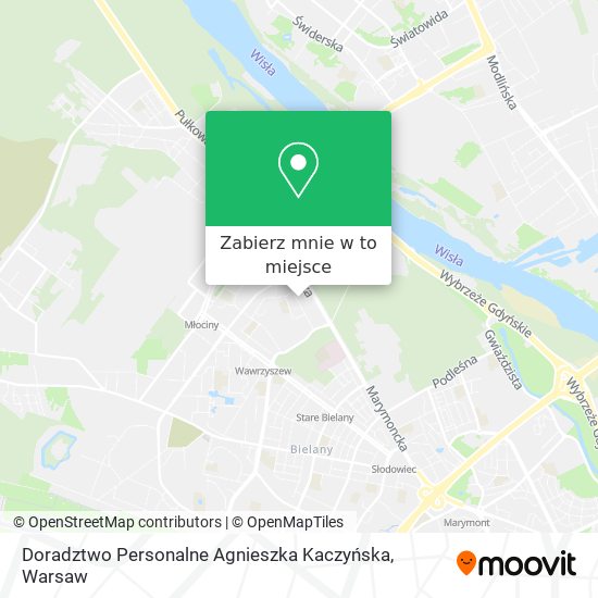 Mapa Doradztwo Personalne Agnieszka Kaczyńska