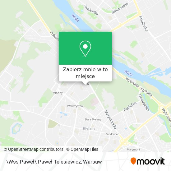 Mapa \Wss Paweł\ Paweł Telesiewicz