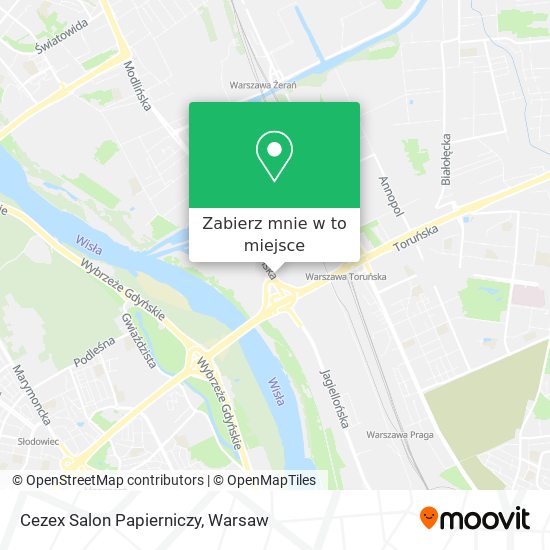 Mapa Cezex Salon Papierniczy