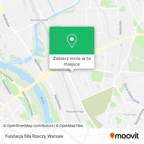 Mapa Fundacja Sila Rzeczy