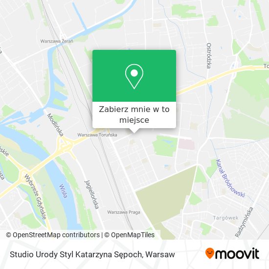 Mapa Studio Urody Styl Katarzyna Sępoch