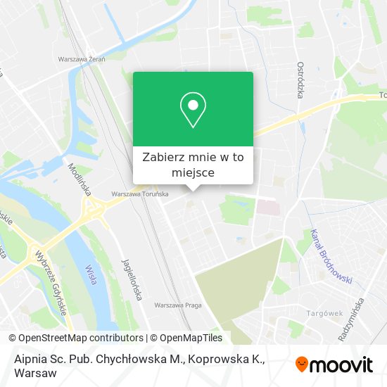 Mapa Aipnia Sc. Pub. Chychłowska M., Koprowska K.