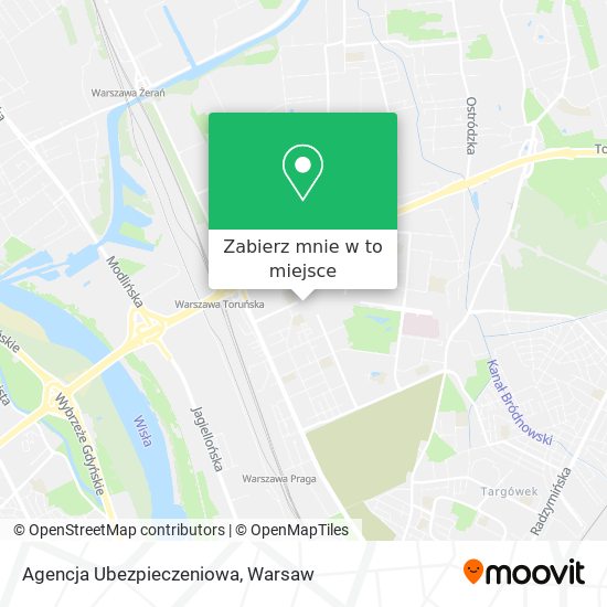 Mapa Agencja Ubezpieczeniowa