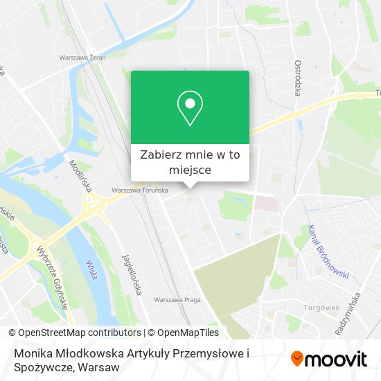 Mapa Monika Młodkowska Artykuły Przemysłowe i Spożywcze