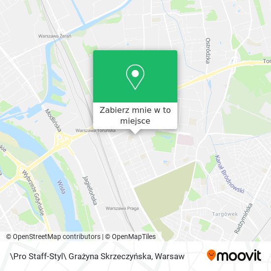 Mapa \Pro Staff-Styl\ Grażyna Skrzeczyńska