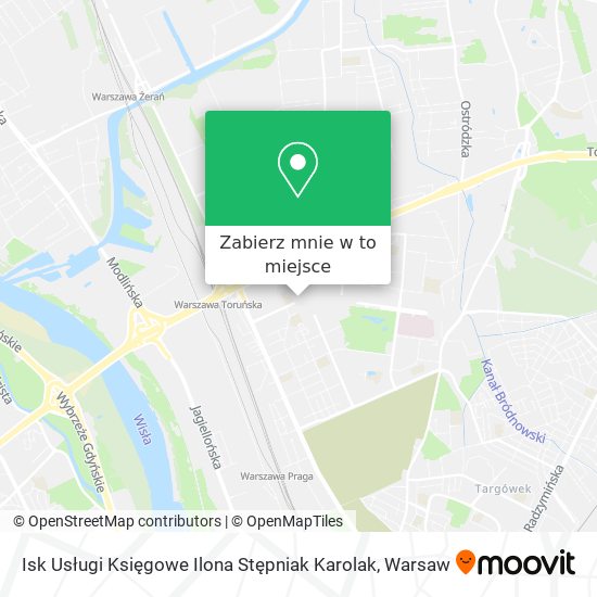 Mapa Isk Usługi Księgowe Ilona Stępniak Karolak