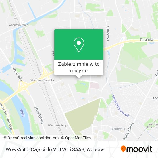 Mapa Wow-Auto. Części do VOLVO i SAAB