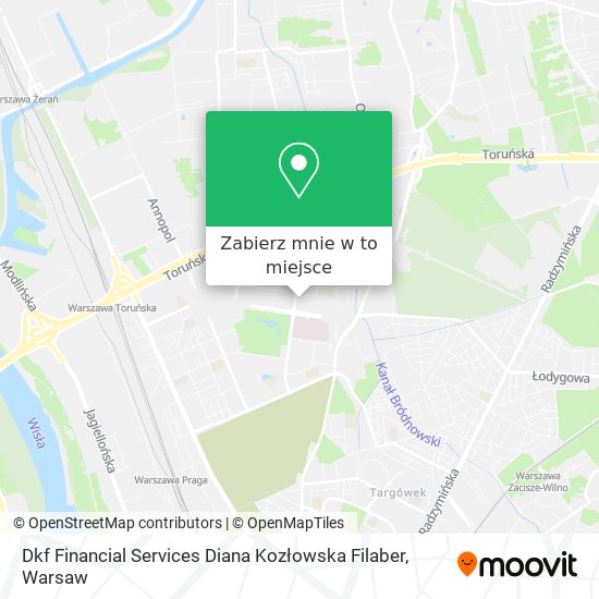 Mapa Dkf Financial Services Diana Kozłowska Filaber