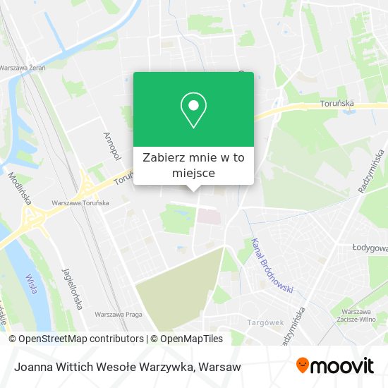 Mapa Joanna Wittich Wesołe Warzywka