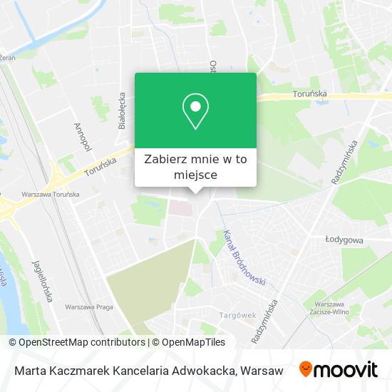 Mapa Marta Kaczmarek Kancelaria Adwokacka