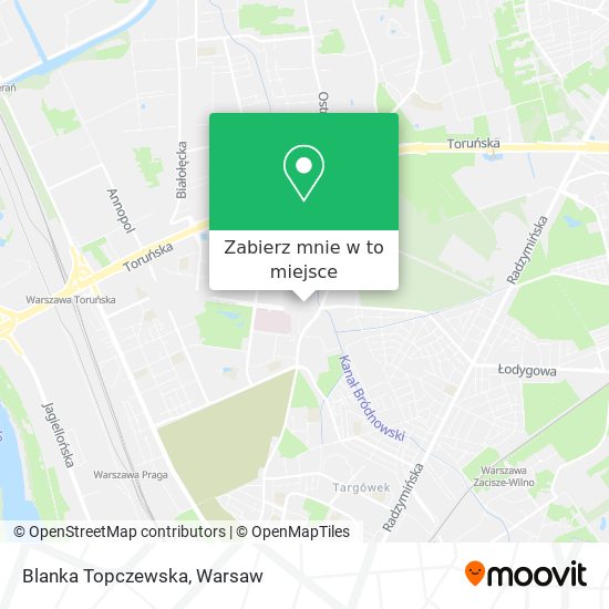 Mapa Blanka Topczewska