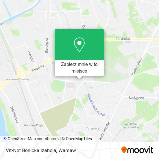 Mapa Vit-Net Benicka Izabela