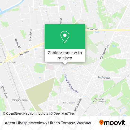 Mapa Agent Ubezpieczeniowy Hirsch Tomasz