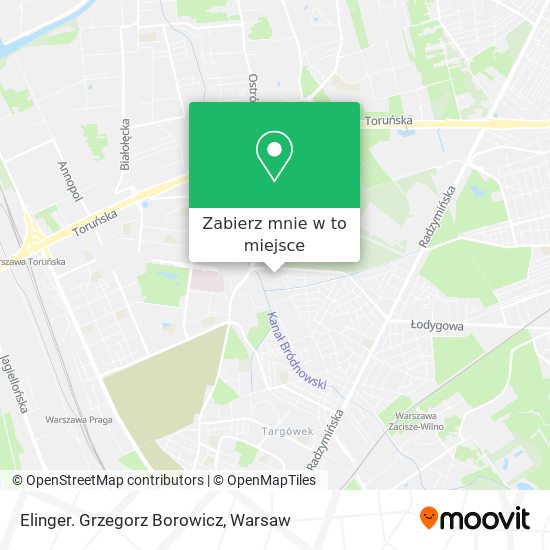 Mapa Elinger. Grzegorz Borowicz