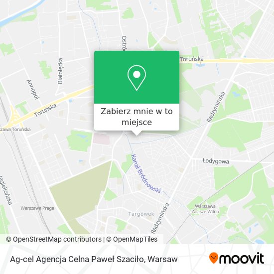 Mapa Ag-cel Agencja Celna Paweł Szaciło