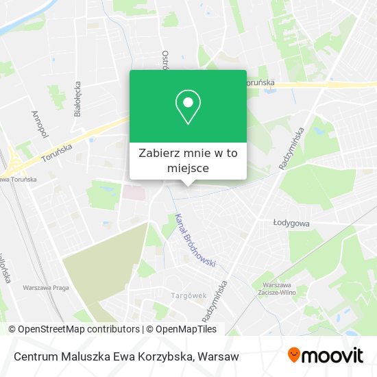 Mapa Centrum Maluszka Ewa Korzybska