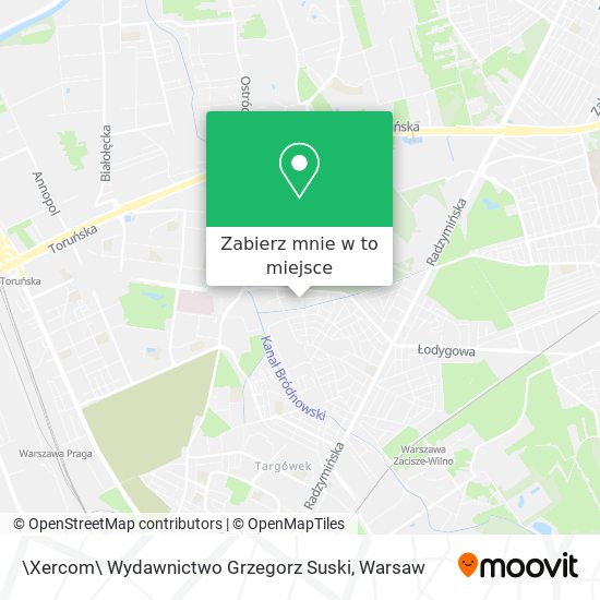 Mapa \Xercom\ Wydawnictwo Grzegorz Suski