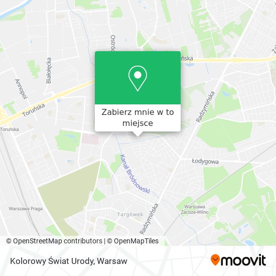 Mapa Kolorowy Świat Urody