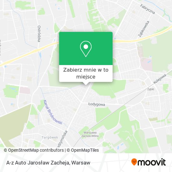 Mapa A-z Auto Jarosław Zacheja