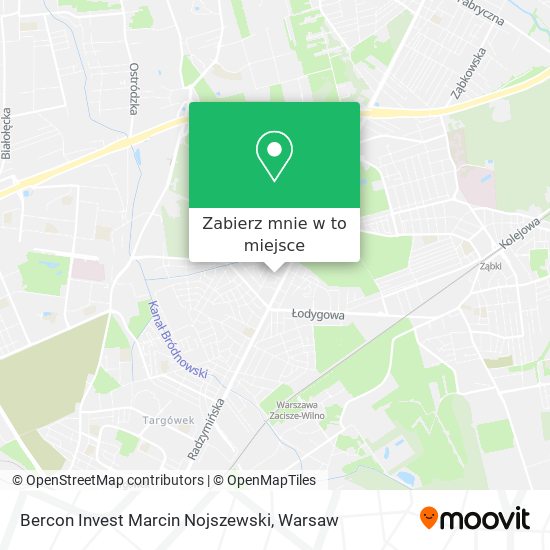 Mapa Bercon Invest Marcin Nojszewski