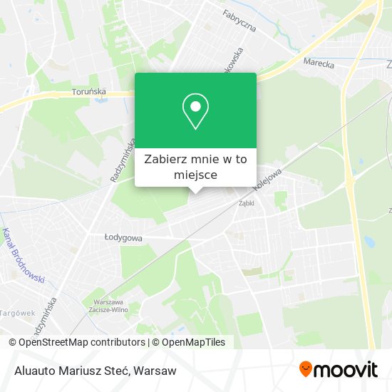 Mapa Aluauto Mariusz Steć