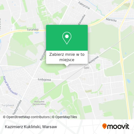 Mapa Kazimierz Kukliński