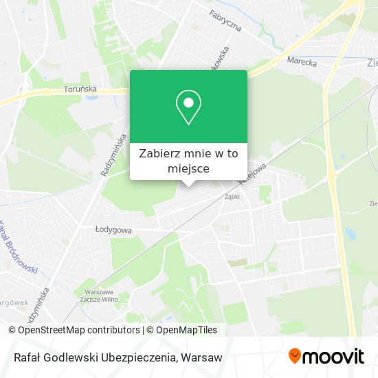 Mapa Rafał Godlewski Ubezpieczenia