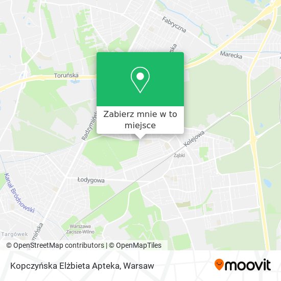 Mapa Kopczyńska Elżbieta Apteka