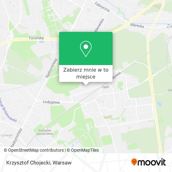 Mapa Krzysztof Chojecki