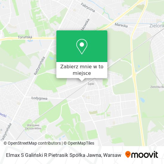 Mapa Elmax S Galiński R Pietrasik Spółka Jawna