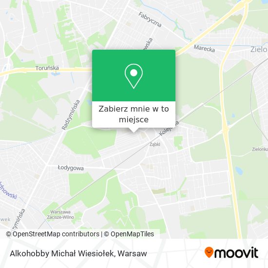 Mapa Alkohobby Michał Wiesiołek