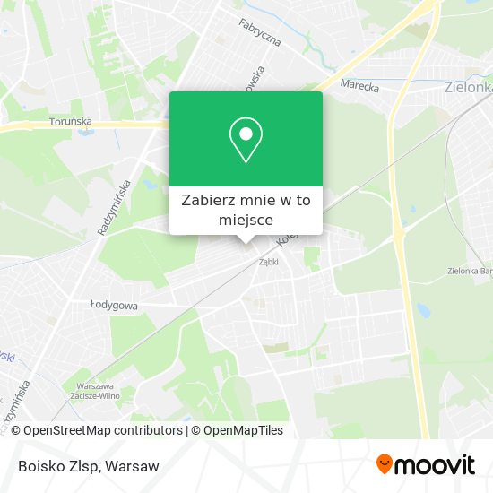 Mapa Boisko Zlsp