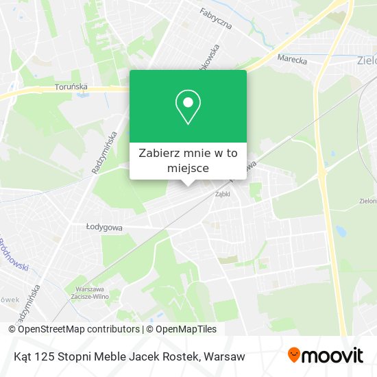 Mapa Kąt 125 Stopni Meble Jacek Rostek