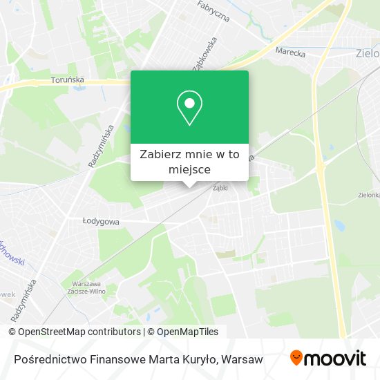 Mapa Pośrednictwo Finansowe Marta Kuryło