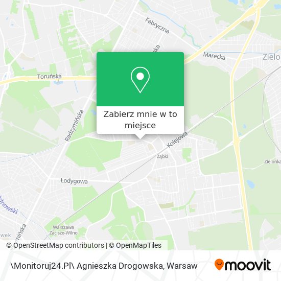 Mapa \Monitoruj24.Pl\ Agnieszka Drogowska