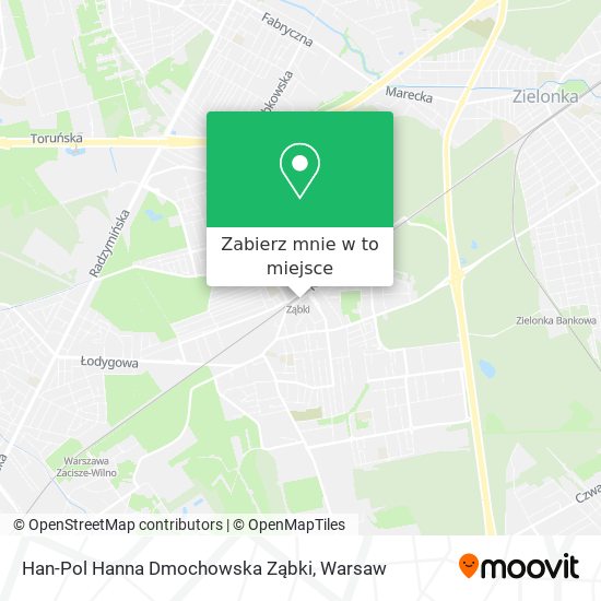 Mapa Han-Pol Hanna Dmochowska Ząbki