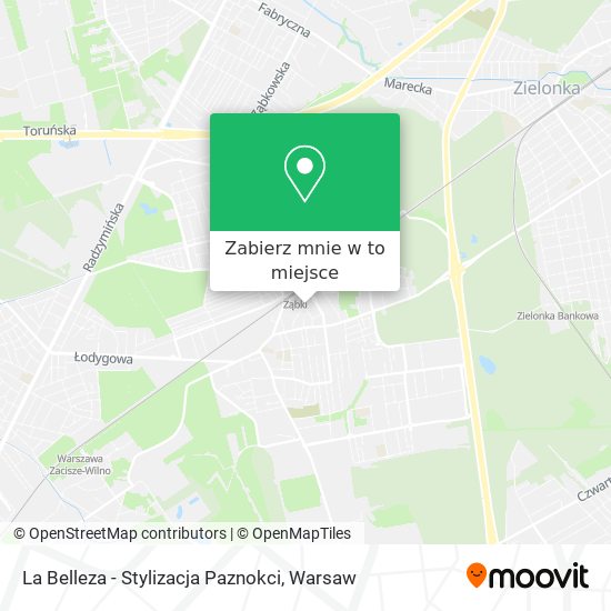 Mapa La Belleza - Stylizacja Paznokci