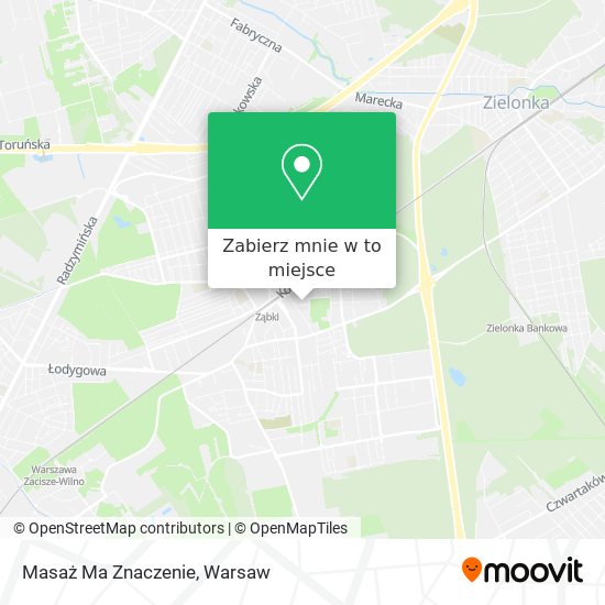 Mapa Masaż Ma Znaczenie