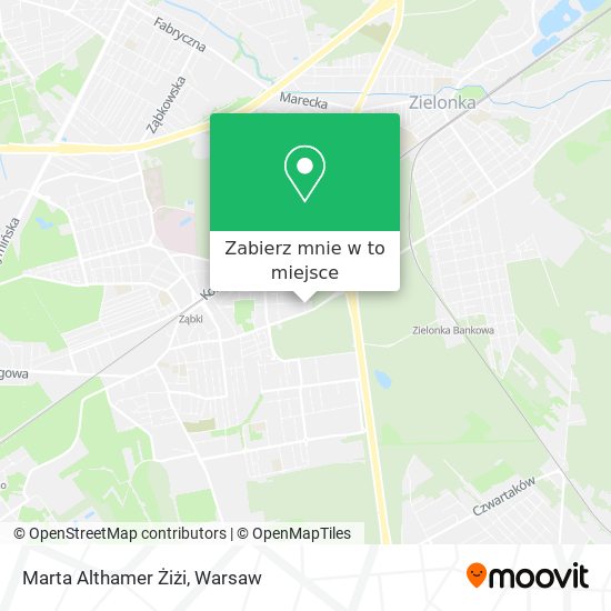 Mapa Marta Althamer Żiżi