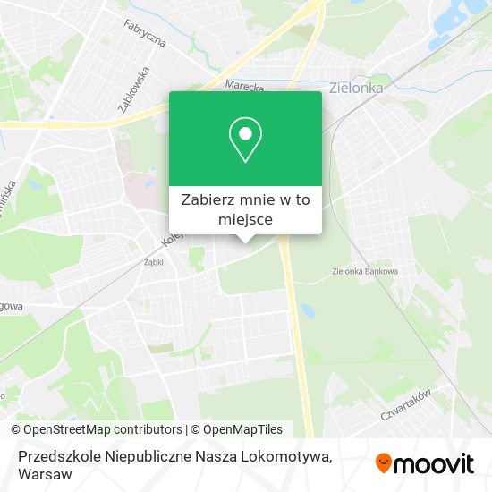 Mapa Przedszkole Niepubliczne Nasza Lokomotywa