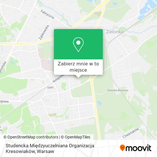 Mapa Studencka Międzyuczelniana Organizacja Kresowiaków