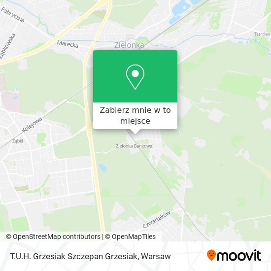 Mapa T.U.H. Grzesiak Szczepan Grzesiak