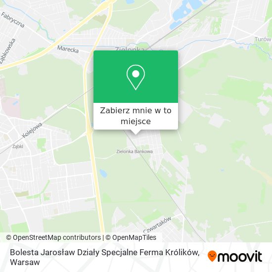 Mapa Bolesta Jarosław Działy Specjalne Ferma Królików